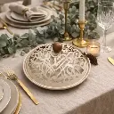 presentoir a cloche metal arabic Φ21*12