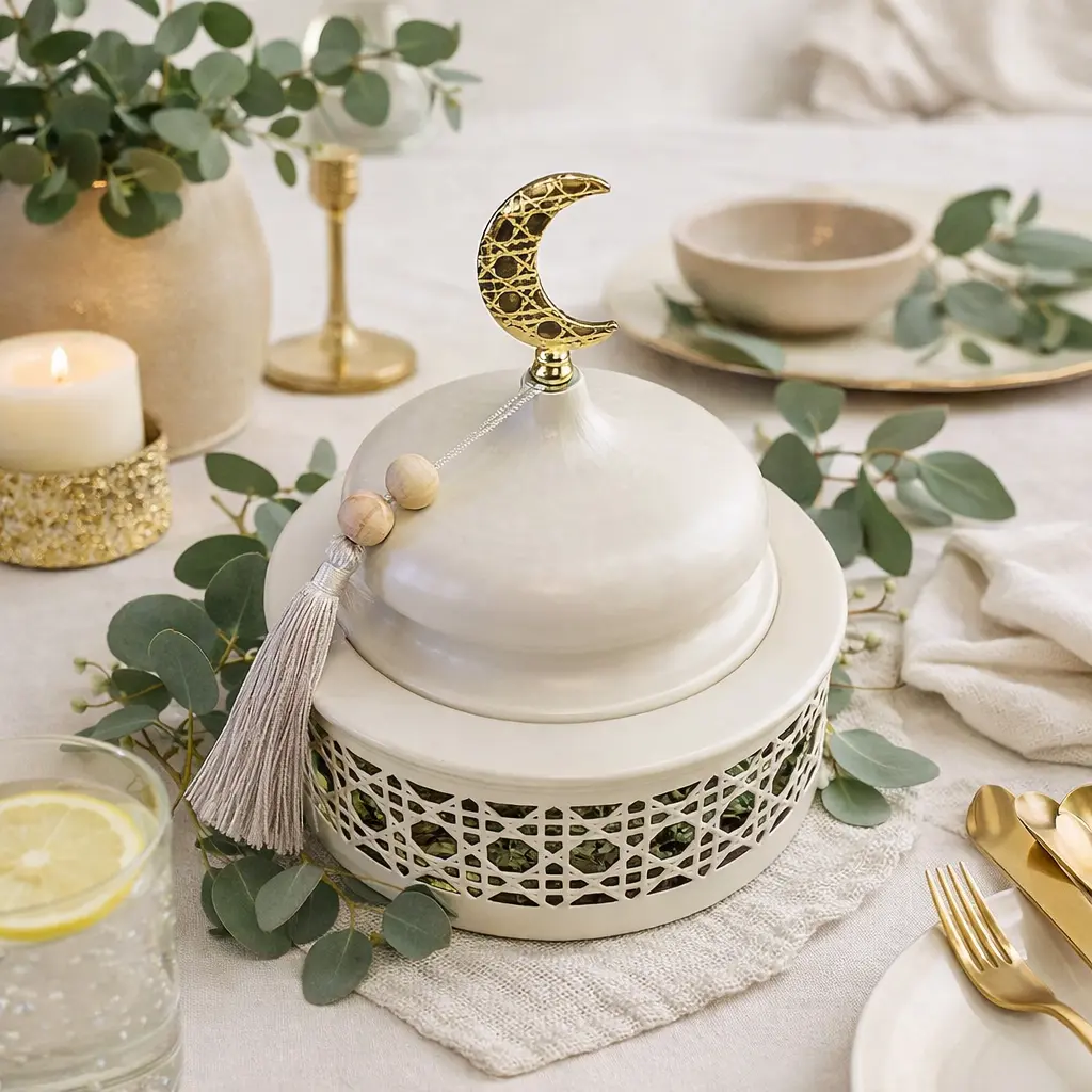 bonboniere dome metal cannage 18*18*16.5