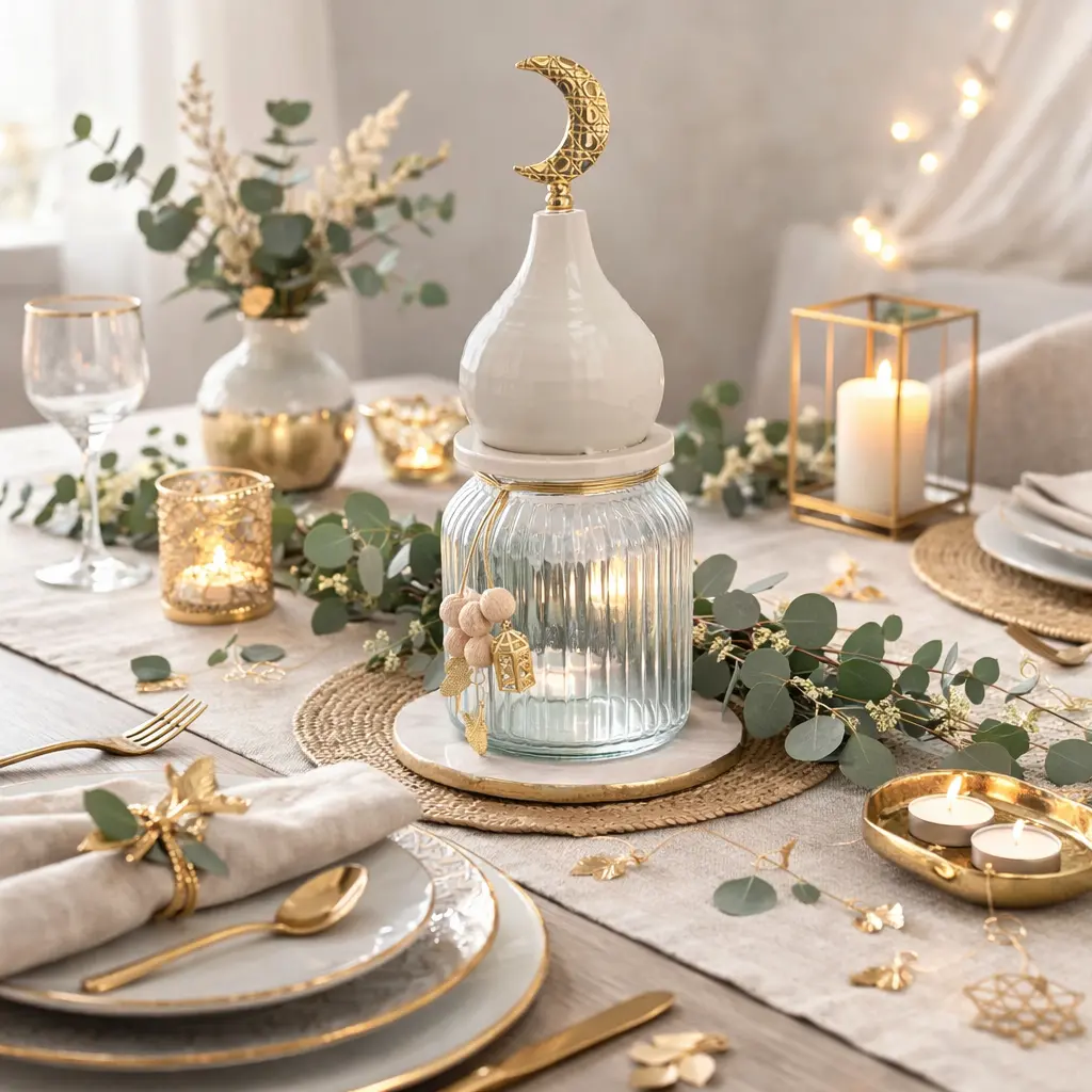 bocal a dome martelé 11*11*30 