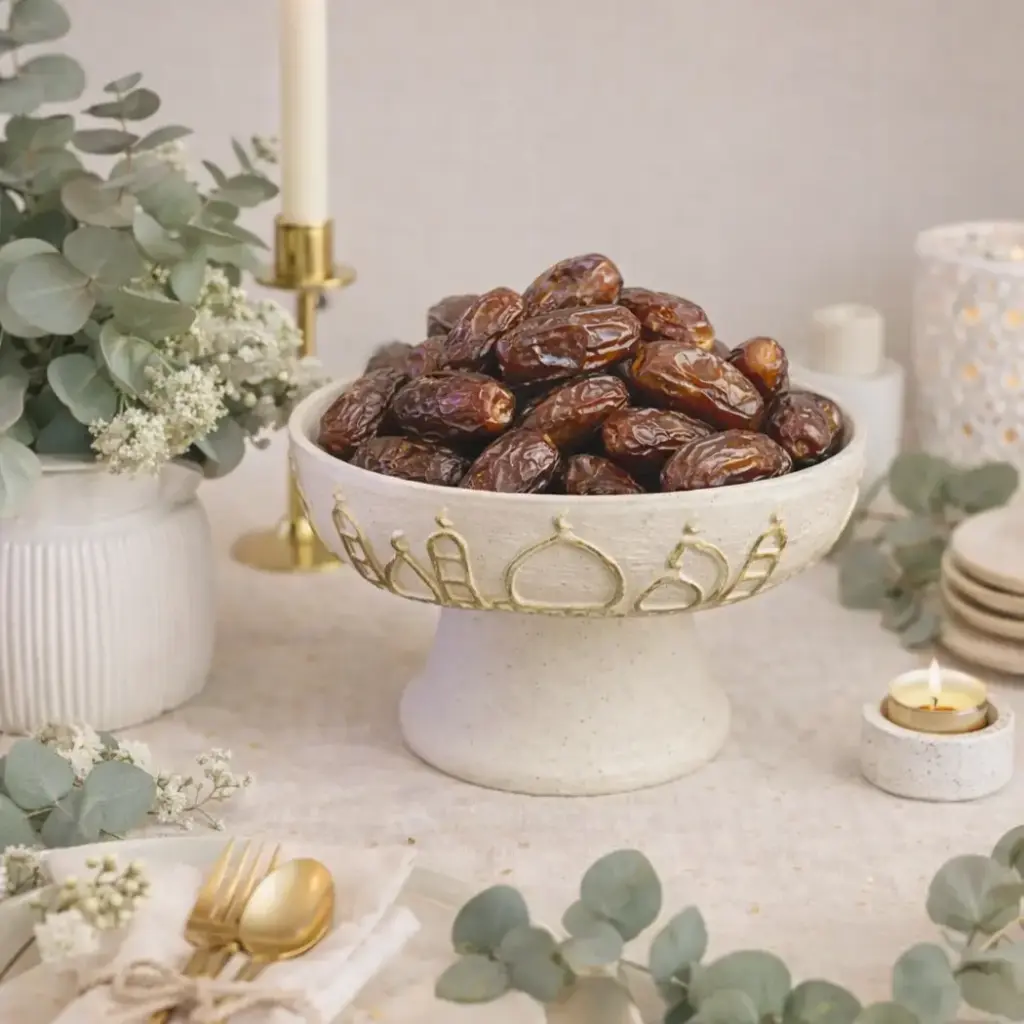 coupelle resine mosquee dorée  17*17*11