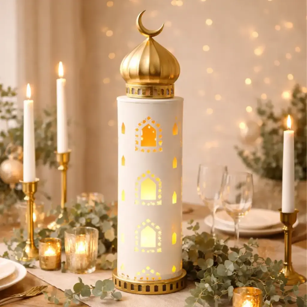 Minaret dome or  beige 19*19*70cm - Zahra