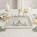 Plateau a cloche orientale 32*23*19.5cm - Noria