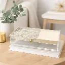 Boite acrylique arabic 34*20*7  - Khadija