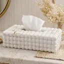 Boite a mouchoir bublle marbre 14*24 - Irfan