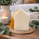 bougie eid mosquee arabesque 8.5*10*2.5CM