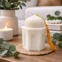 bougie Eid minaret  7*7*9CM