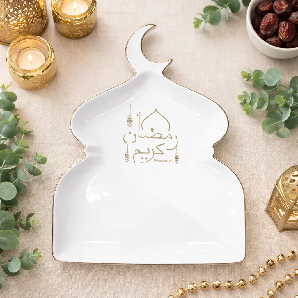 Plat Eid mosquee 22.5cm
