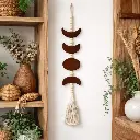 susp phase lune à pompom