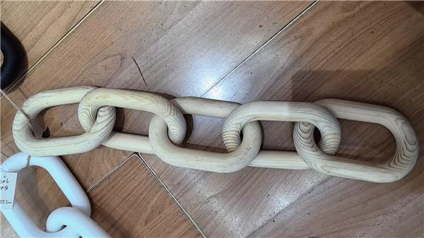 chaine de bois deco coul naturel
