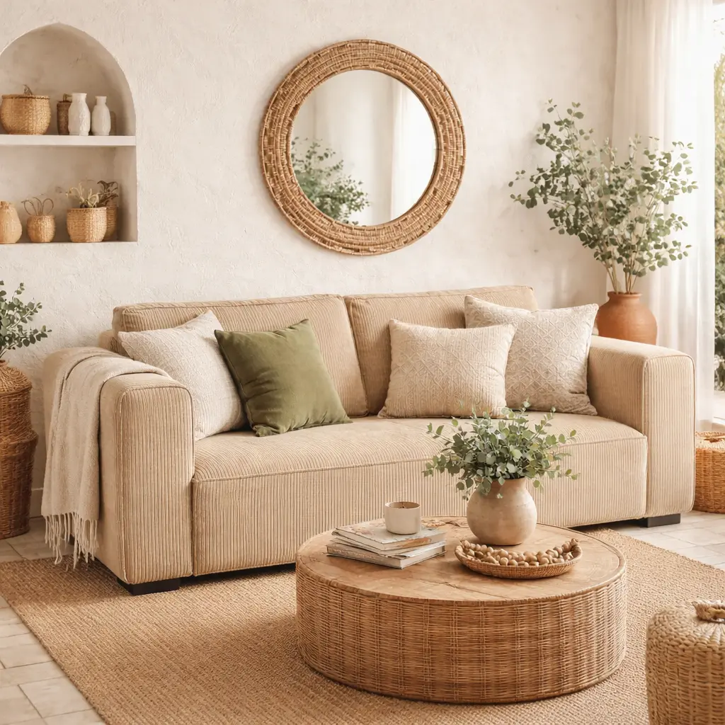 Canapé "Julian" Beige