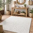 Tapis 120*160cm - "TOLEDO" Blanc