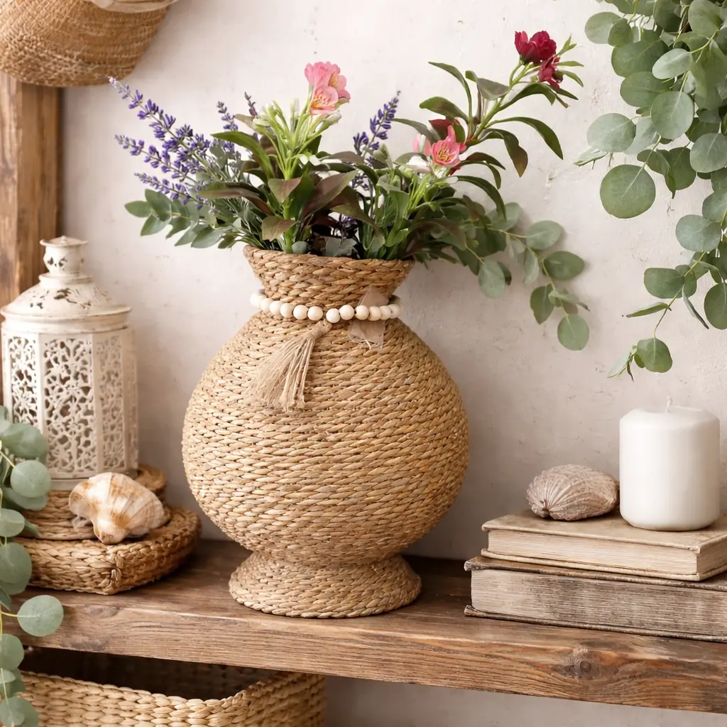 Grand panier vase 30 x 46 cm 