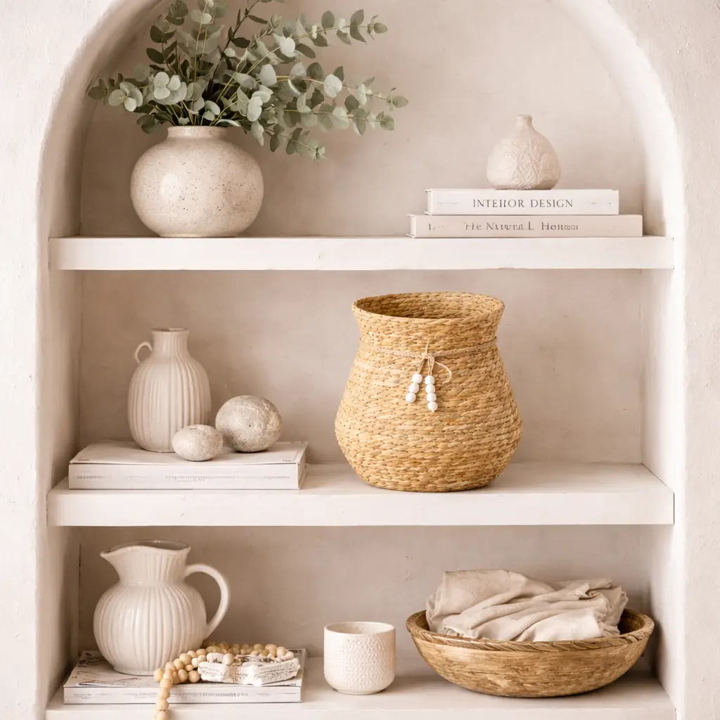 Petit panier avec perles 16*23 cm 