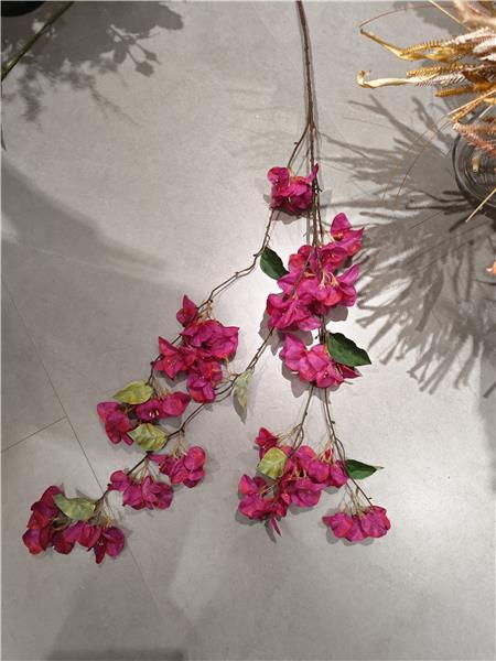 Fleur artificielle bougainvillier rose fuchsia 150 cm - 322