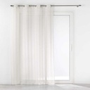 Panneau a oeillets 140 x 240 cm tisse naturel charlize