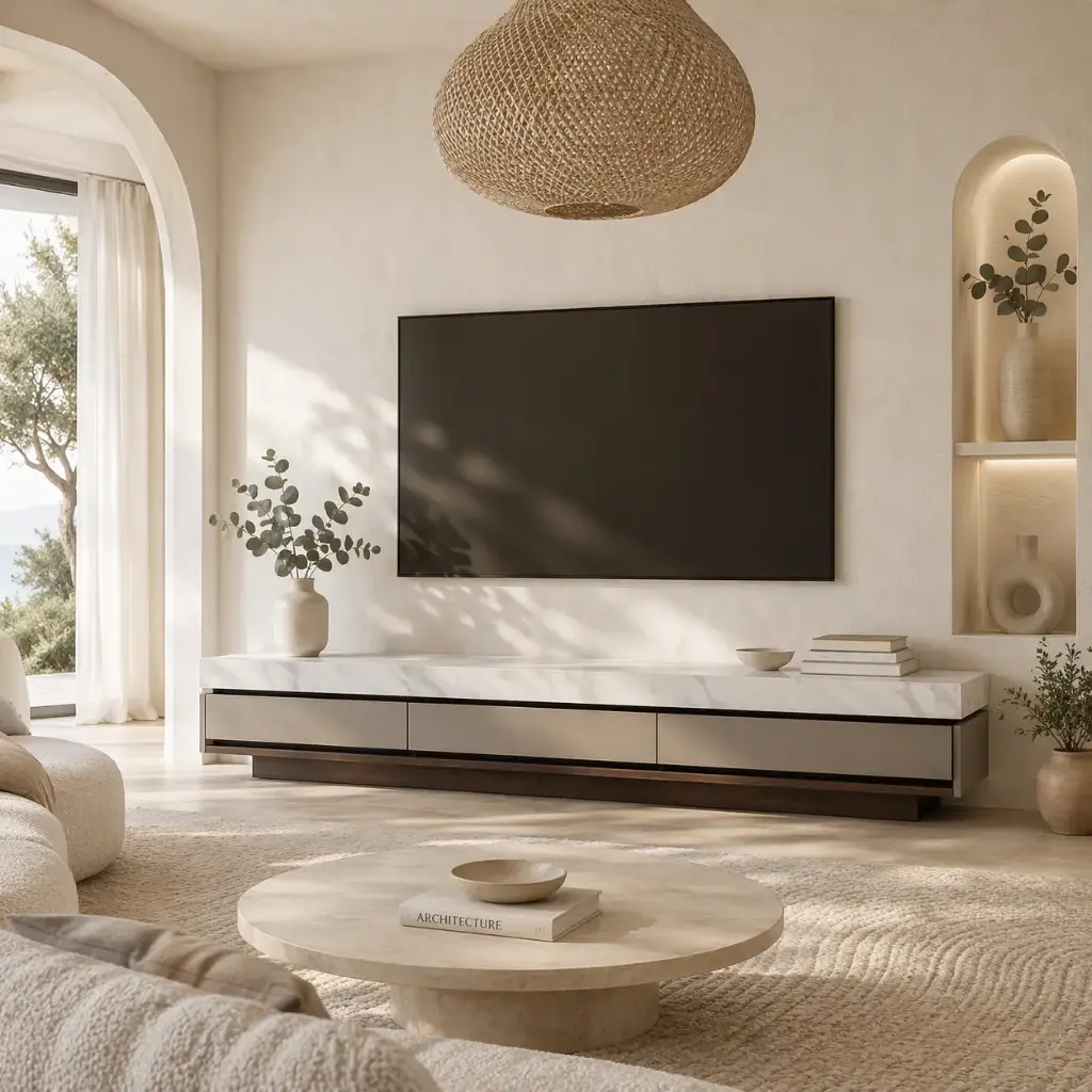 Meuble TV 45.5*205.5*31.5 cm - EREN