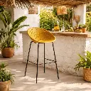 Chaise 58*51*82 cm - HAYO Jaune