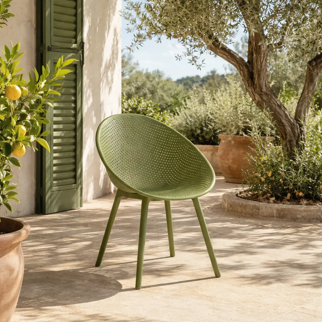 Chaise 70*61*68 cm - YAEL vert