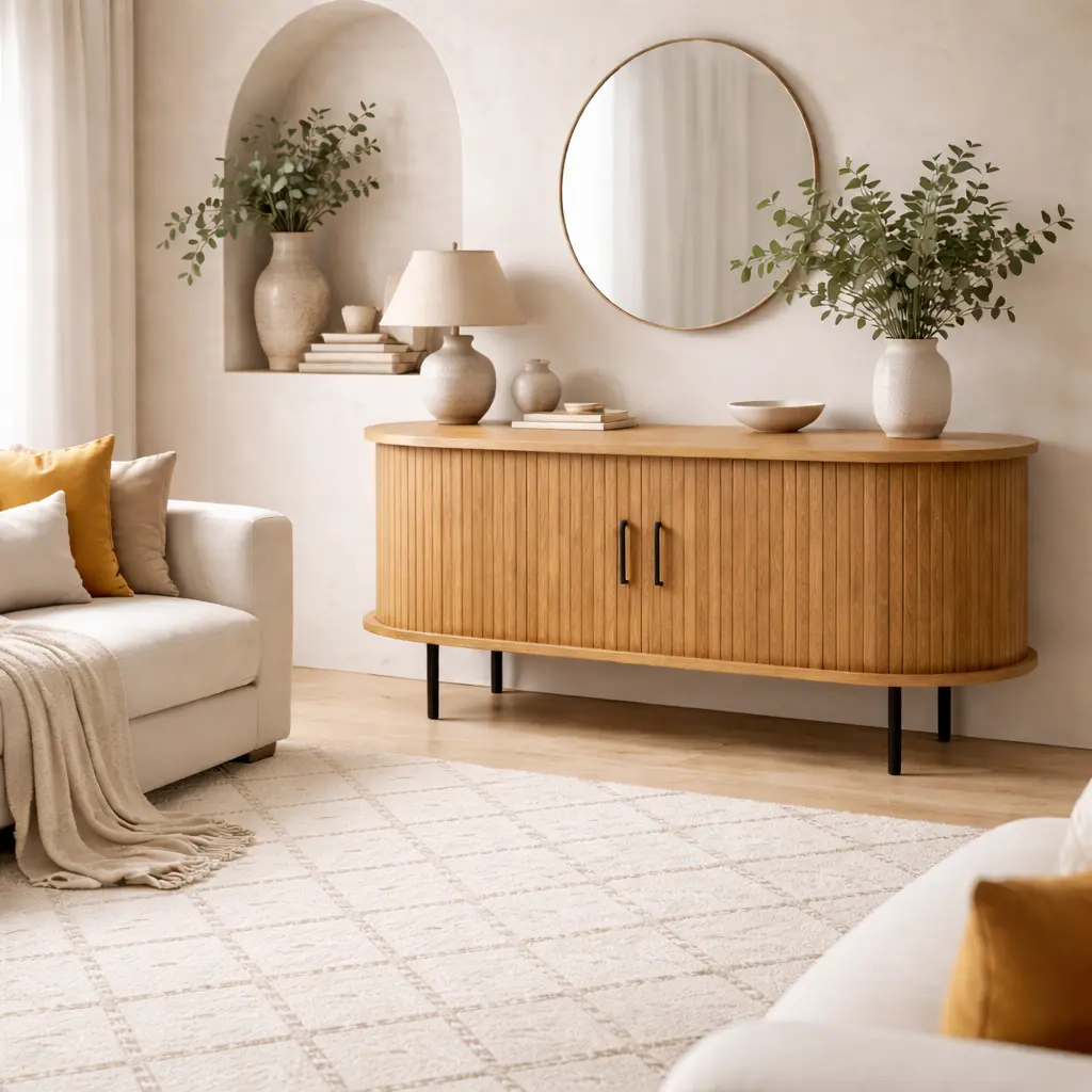 Meuble TV "Léandre" 120*40*55 cm - Kit