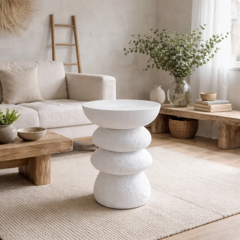 Table basse Ø38*51 cm - "Takumi"