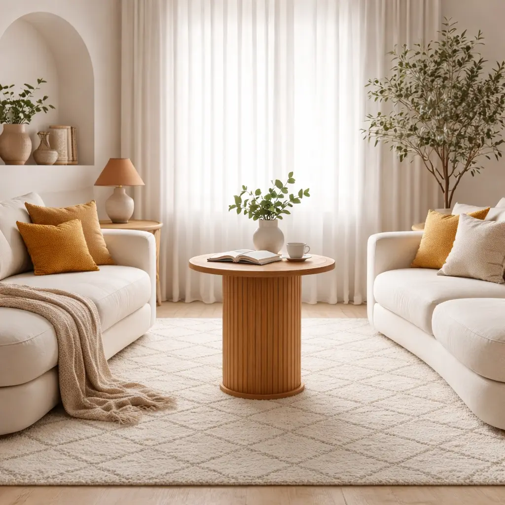 Table d'appoint "Léandre" Ø50*55 cm - Kit