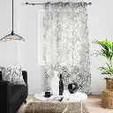 Panneau a oeillets.  140 x 240 cm vl. sable imp. cabana naturel