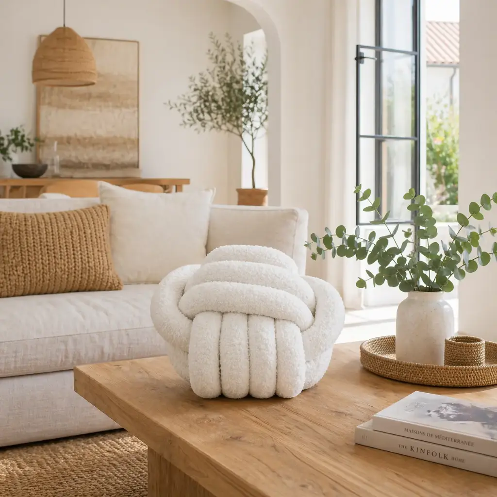 Coussin Ø31 cm - "Maxi LOOP" 