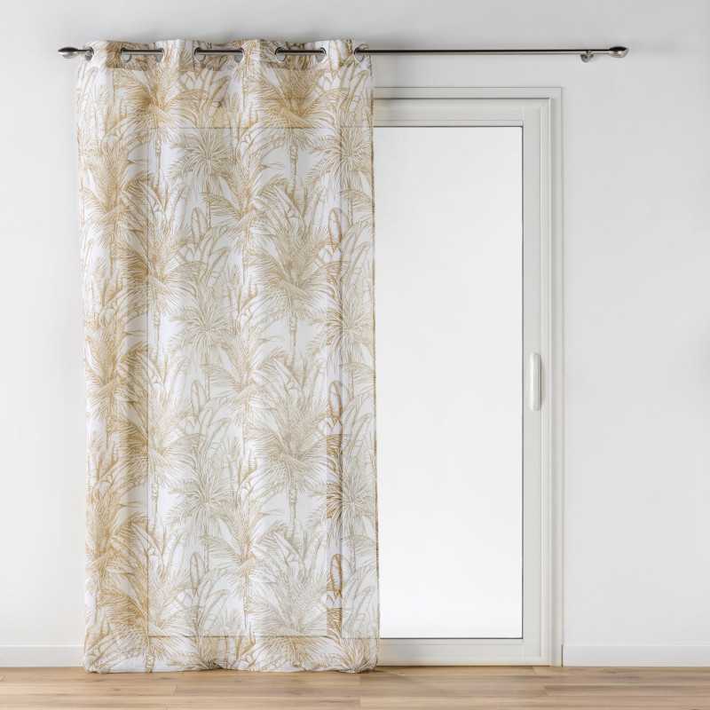 Panneau a oeillets 140 x 240 cm voile sable imprime dune