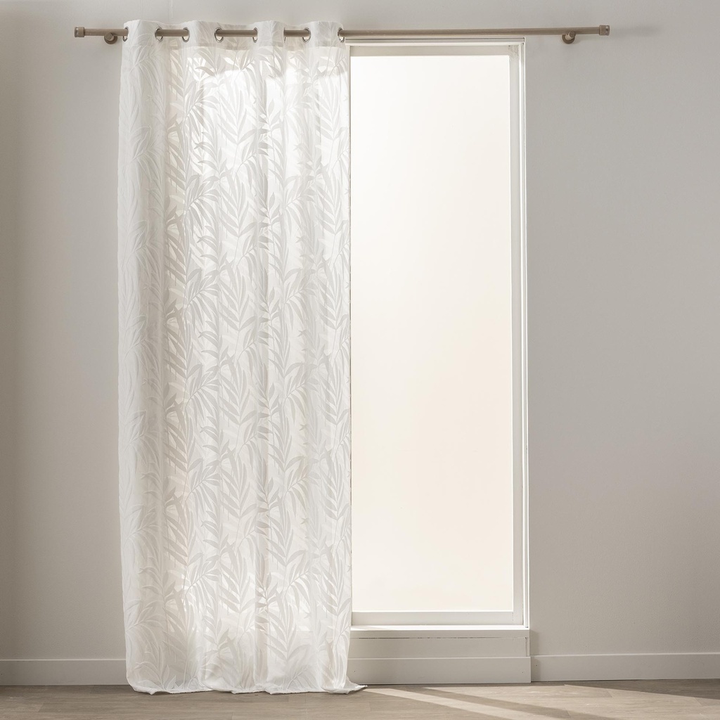 Rideau a oeillets 140 x 260 cm velours devore galoe