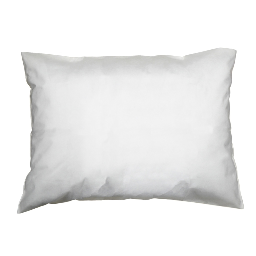Protege oreiller jetable x4 50 x 70 cm polypropylene jessy blanc