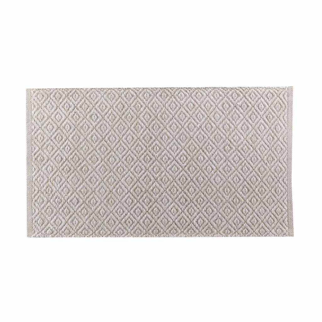 Tapis rectangle 50 x 80 cm coton/polyester tisse matteo