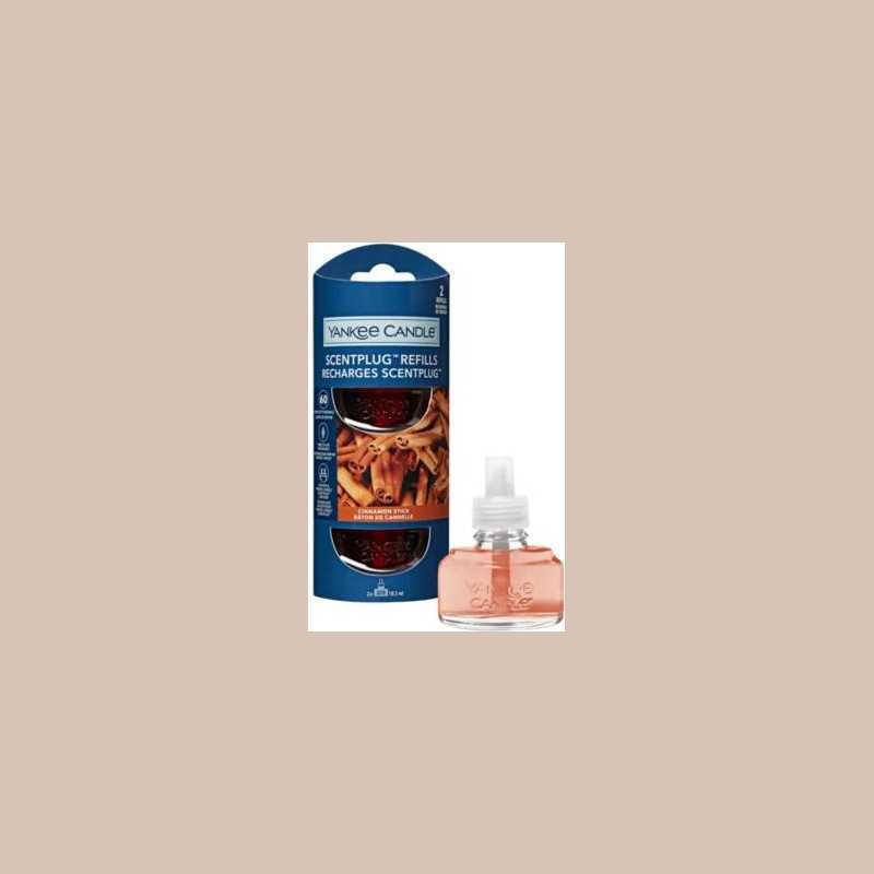 Bouchon de parfum yankee candle recharge cannelle bâton