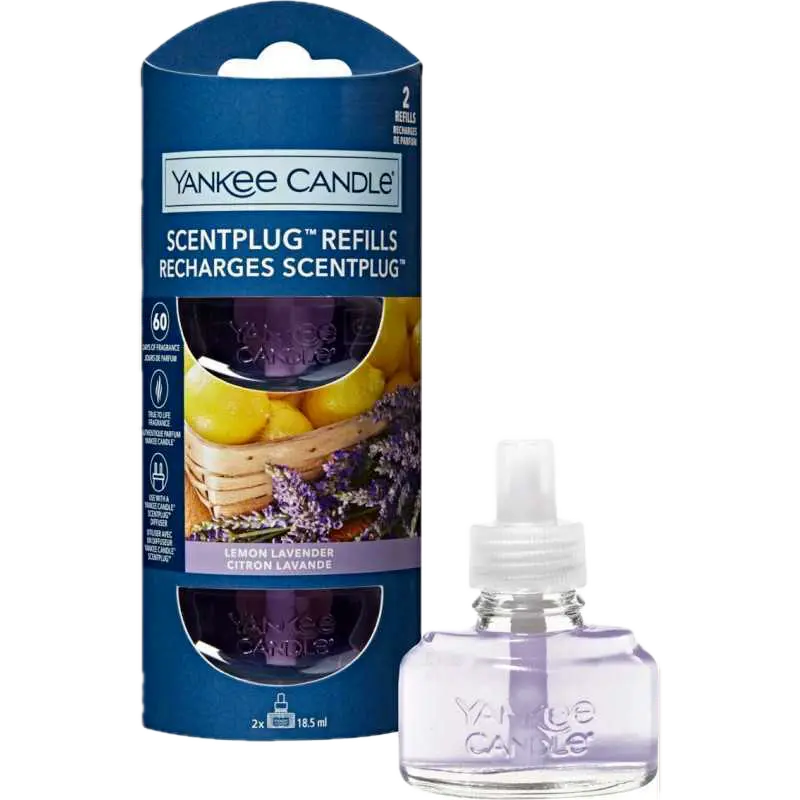 Bouchon de parfum yankee candle recharge citron lavande