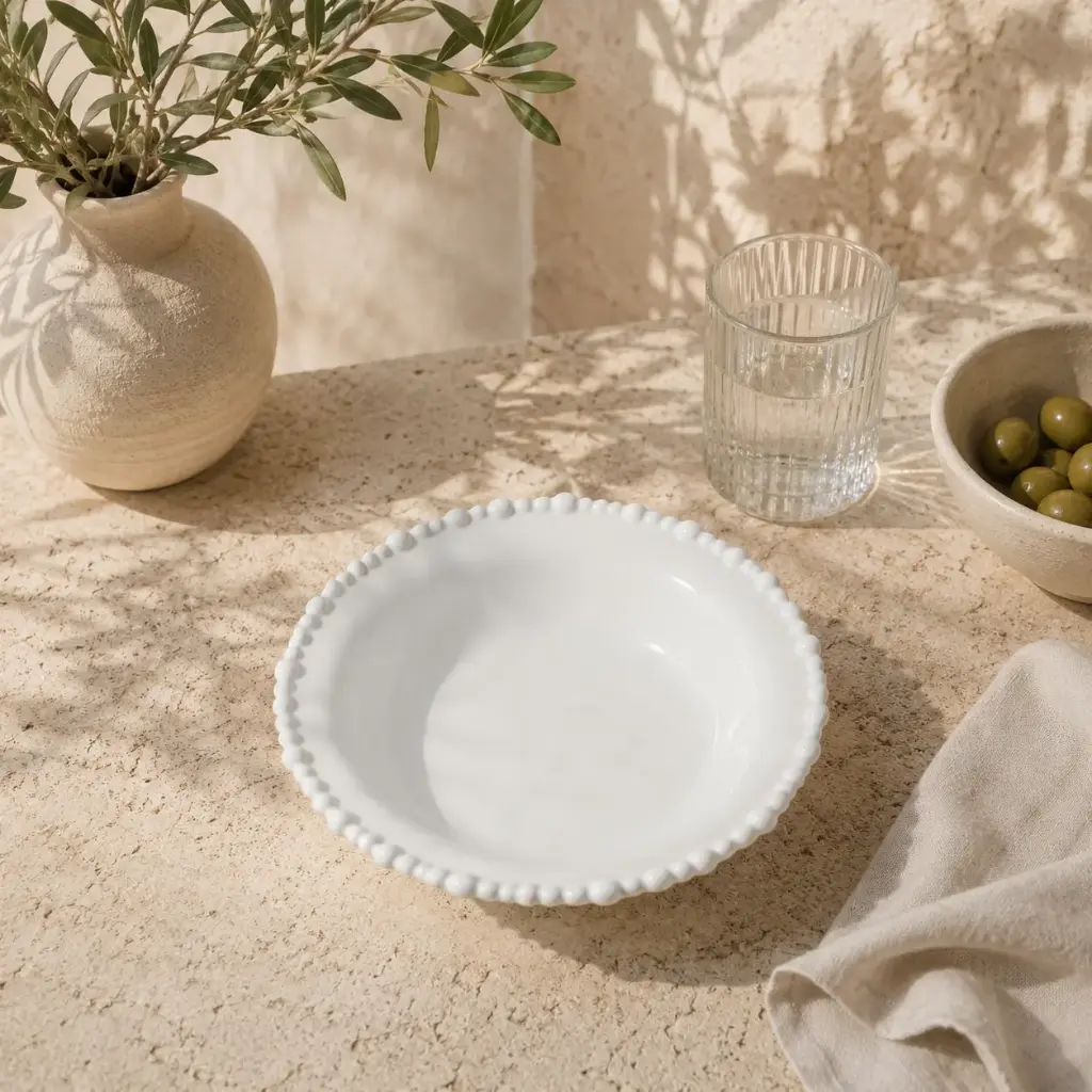 Assiette creuse en céramique Ø22.7*4.3 cm- 2610