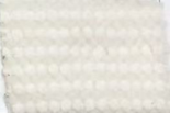 Coussin blanc cassé Ø19 cm - "ARTHUR"