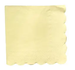 Lot de 20 serviettes uni
