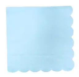 Lot de 20 serviettes uni 
