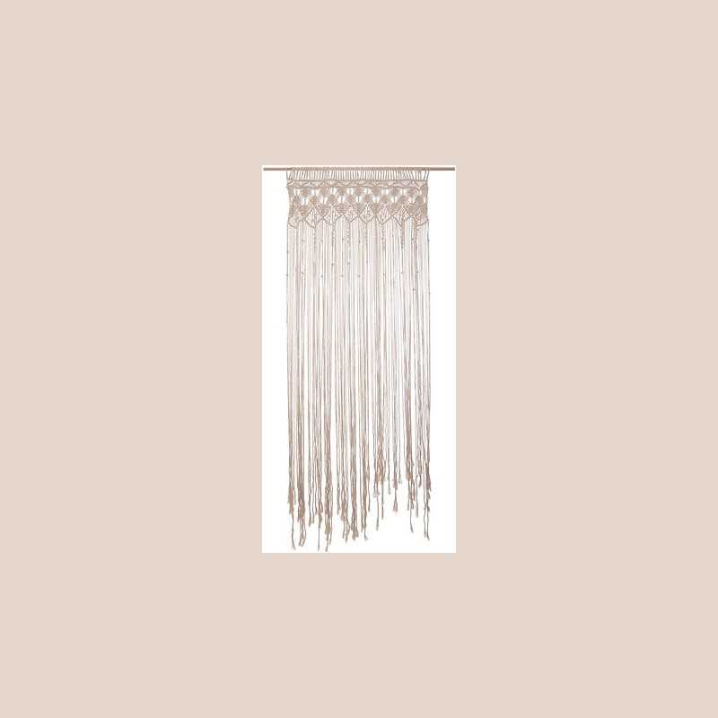 Rideau fil macrame ete 90x200