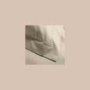 Taie d'oreiller vp 50 x 70 cm percale uni 78 fils percaline tilleul avec p. bourdon