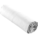 Drap housse 1 personne 90 x 190 cm percale uni 78 fils percaline white