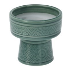 Bougie parfumée vert