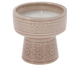 Bougie parfumée marron