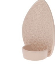 Porcelaine bougeoir fontaine rose