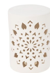 Lanterne led dans pot 13x10cm soleil