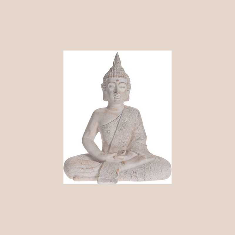 Bouddha assis, mgo - 41x23.5x4