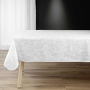 Nappe rectangle 150 x 240 cm polyester imprime metallise lonigold