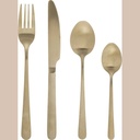 Menagere inox 24p green h