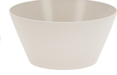 Coupelle pp d20x10cm blanc