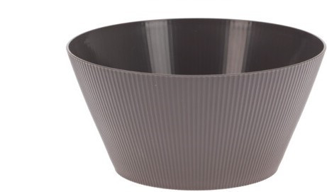 Coupelle pp d20x10cm gris