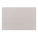 Set de table 30 x 45 cm imitation cuir marlon blanc